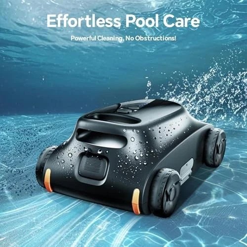 Seauto Pool Vacuum for Above Ground Pool, 180 Mins Runtime Cordless Pool Cleaner
