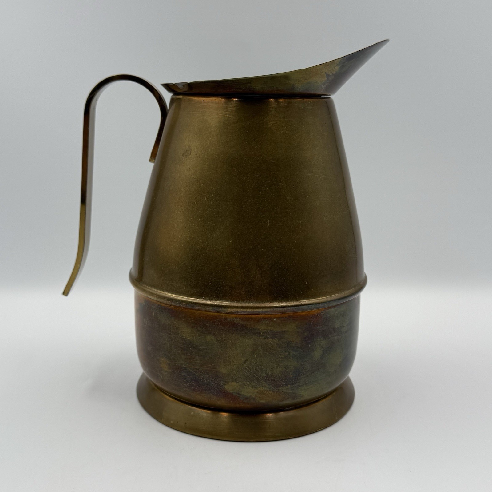 Maxwell Phillip Antique Brass Pitcher