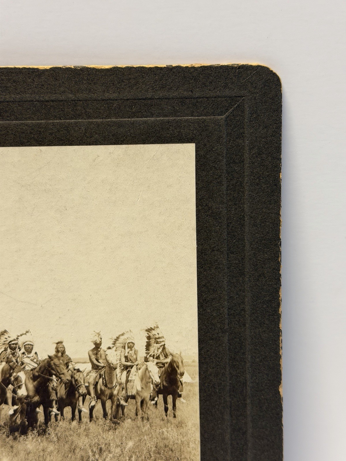 Native American Photograph Titled: "Indian Chiefs, El Reno, Okla., July 1908"