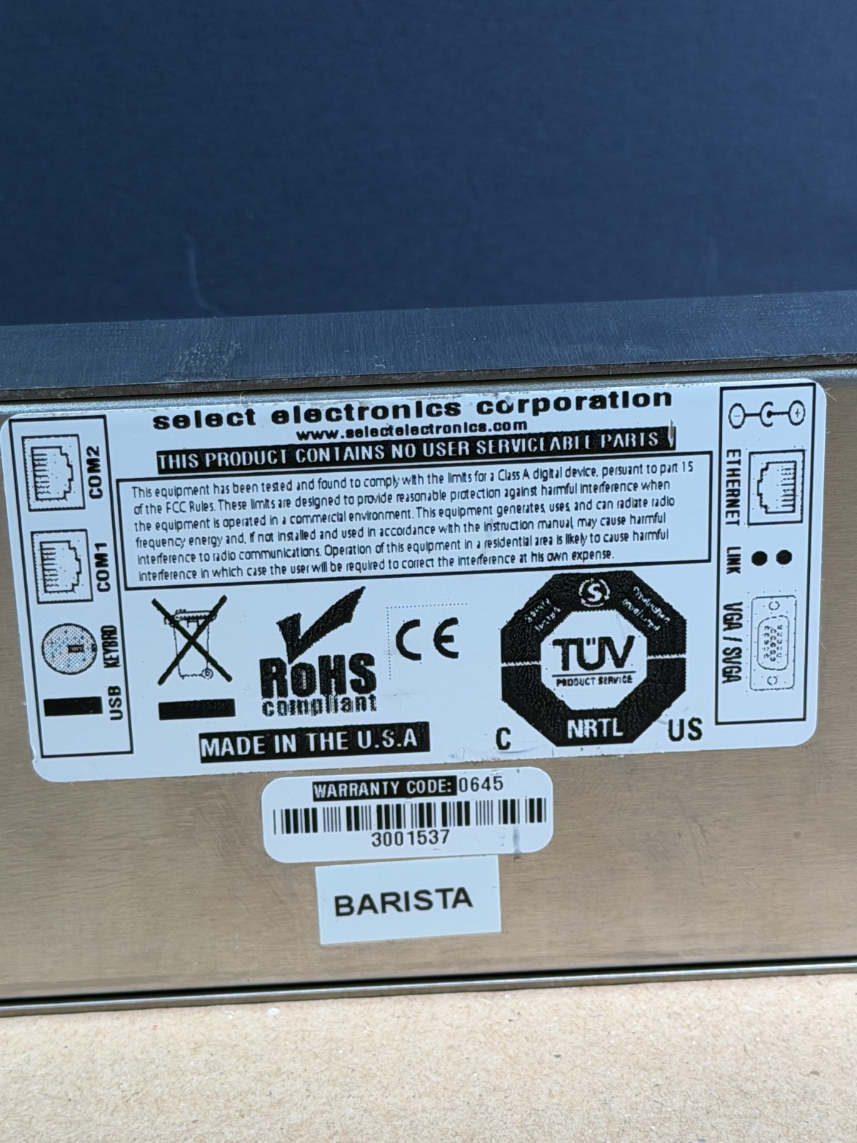 Oasys Ipad Kitchen Controller Bump Bar Works Ships Fast!!!