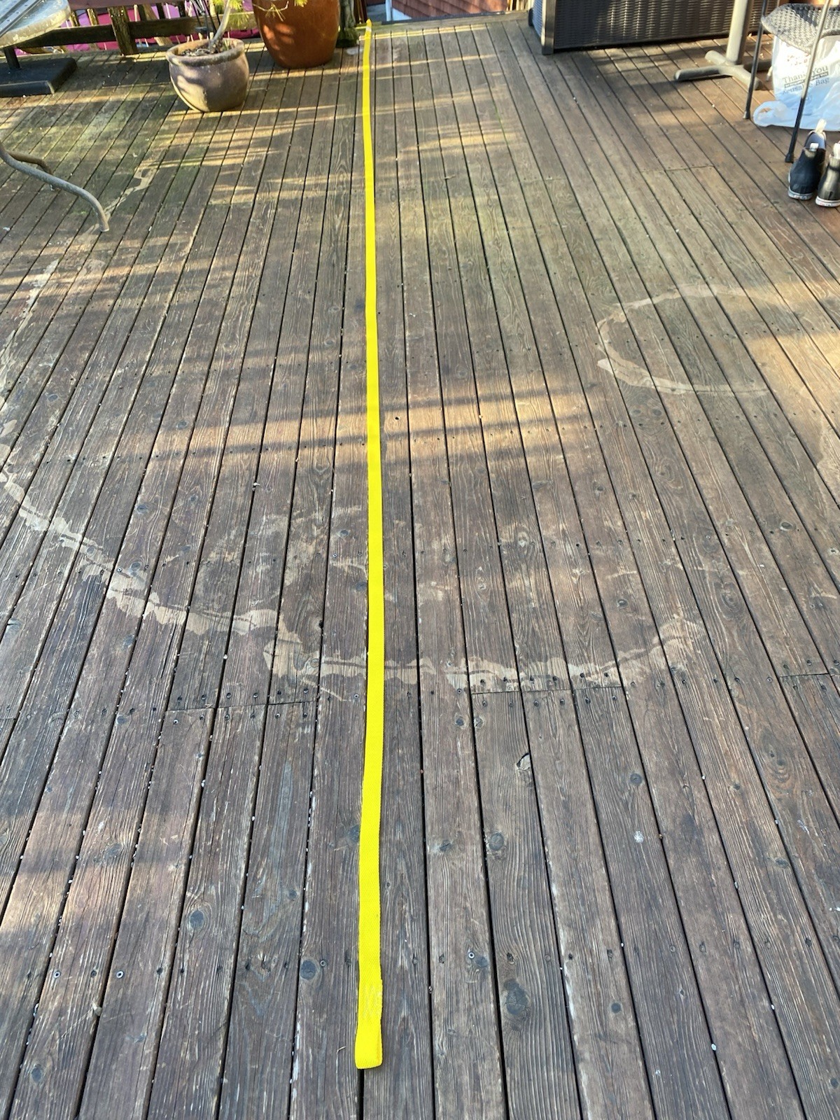 JACKLINE 1” X 19’0” Yellow Webbing NEW 2 Available (Sold Individually)