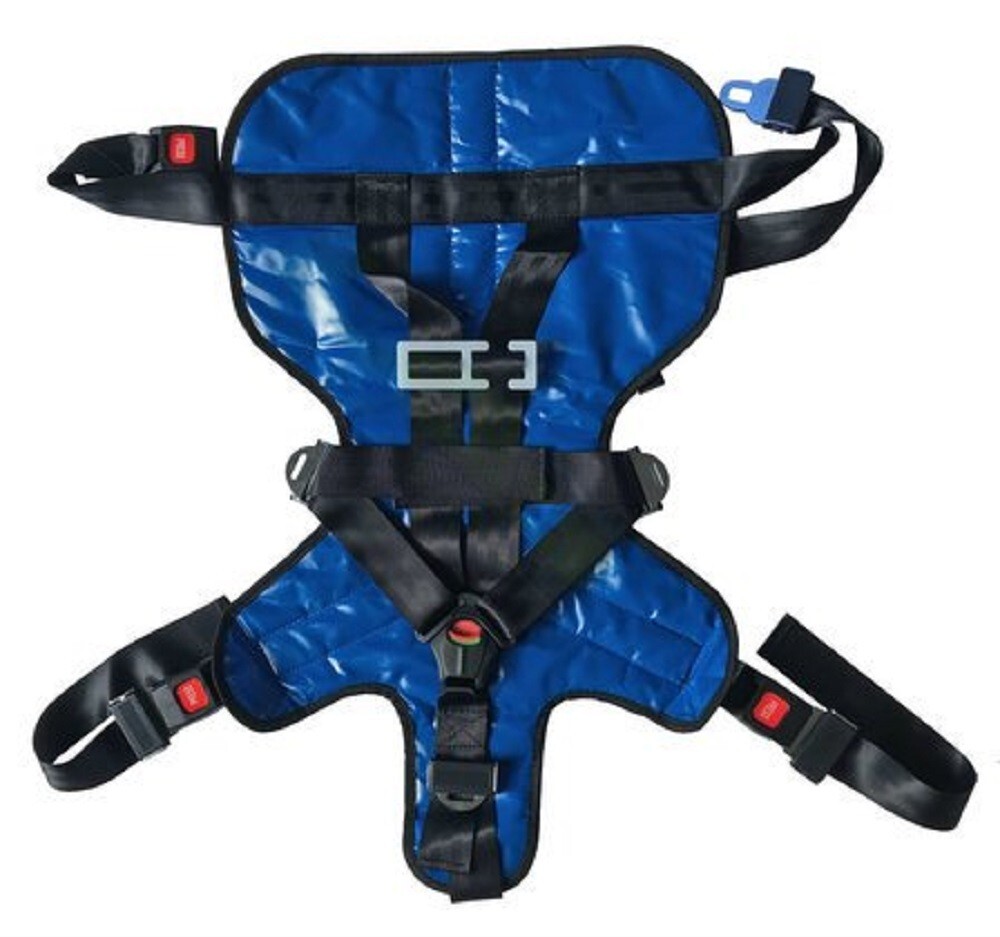 LINE2design Pediatric Restraint Seat - Child Harness Restraint Seat System Blue