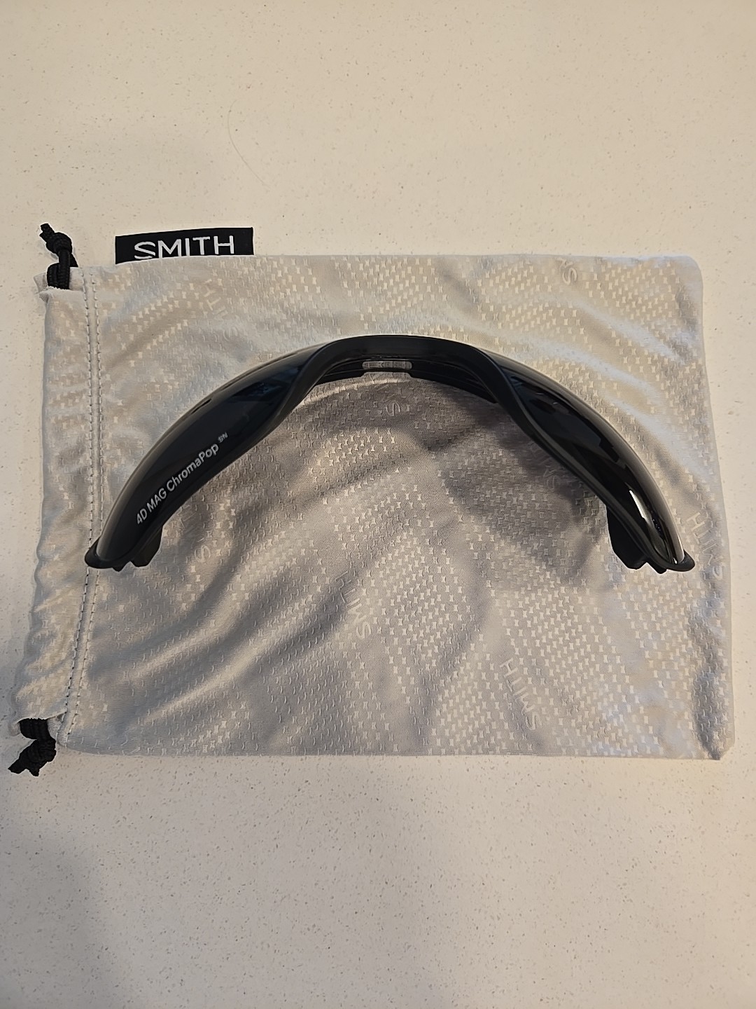 New Smith 4D Mag Replacement Lens Chromapop Sun Black With Goggle Bag Medium Fit