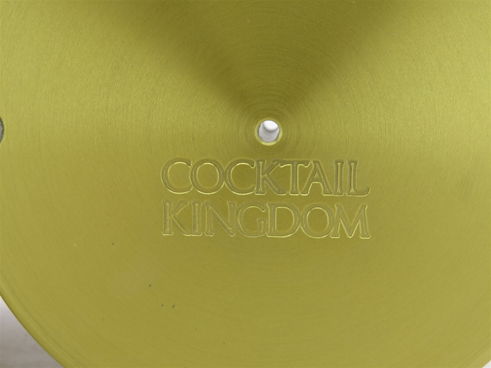 Cocktail Kingdom 55mm Ice Ball Maker Made w/ Aerospace Aluminum in Gold Finish