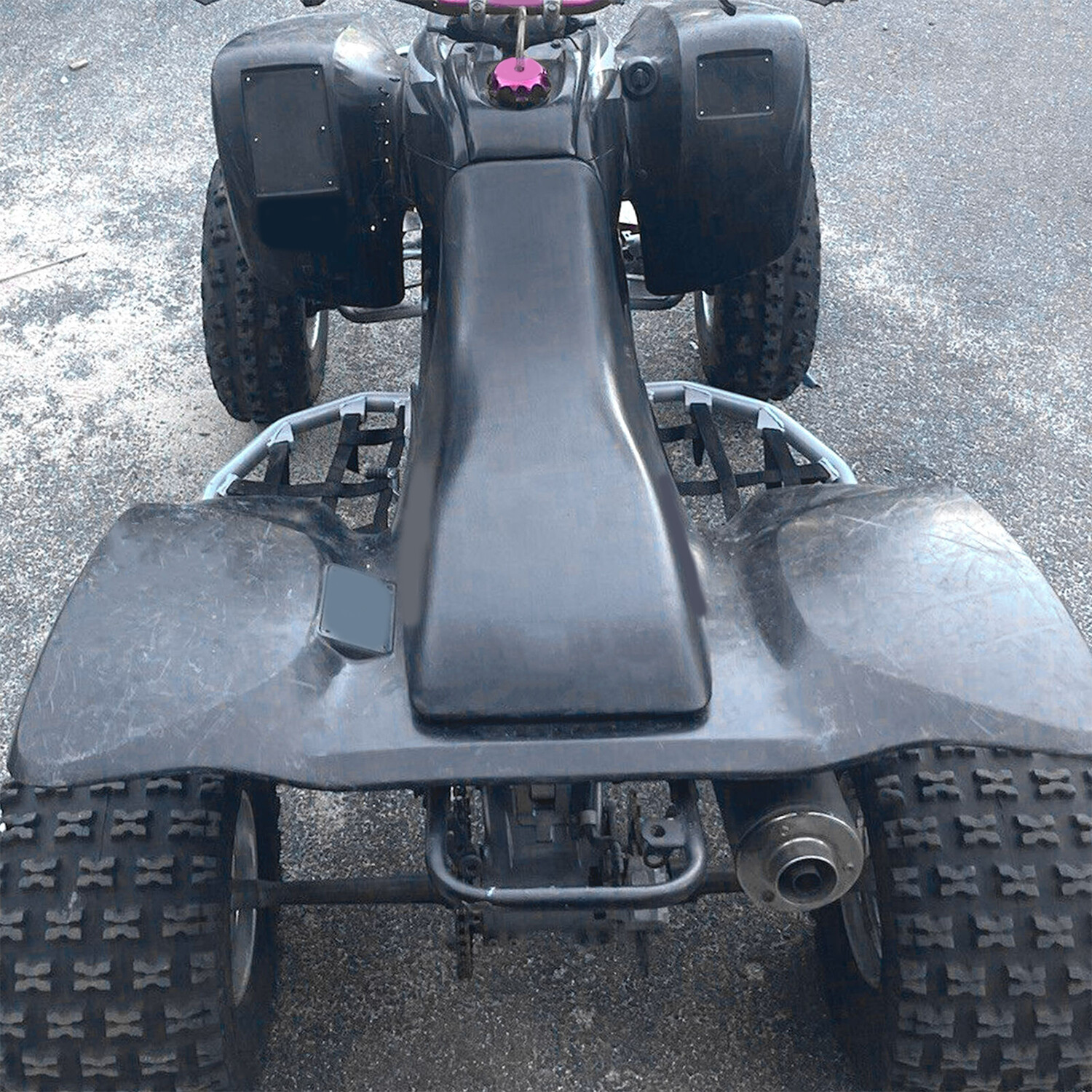 For Honda Sportrax 400 TRX 400EX 400X Nerf Bars Pro Peg Silver Bars Black Nets