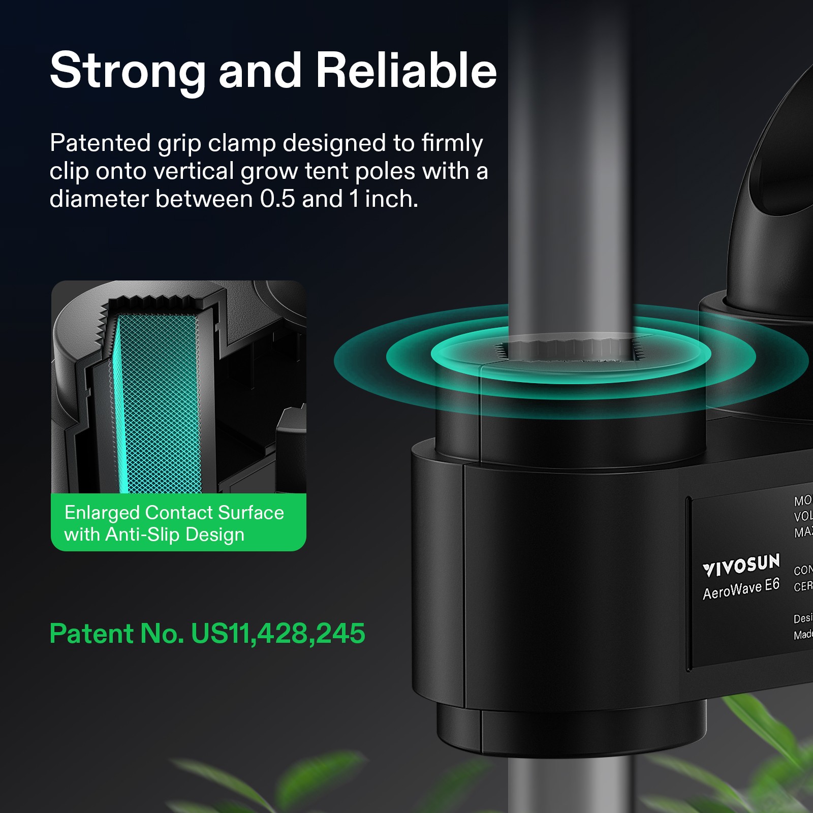 VIVOSUN 32"x32"x63" PRO Complete Grow Tent Kit A150SE Light 4" Fan E42A Control