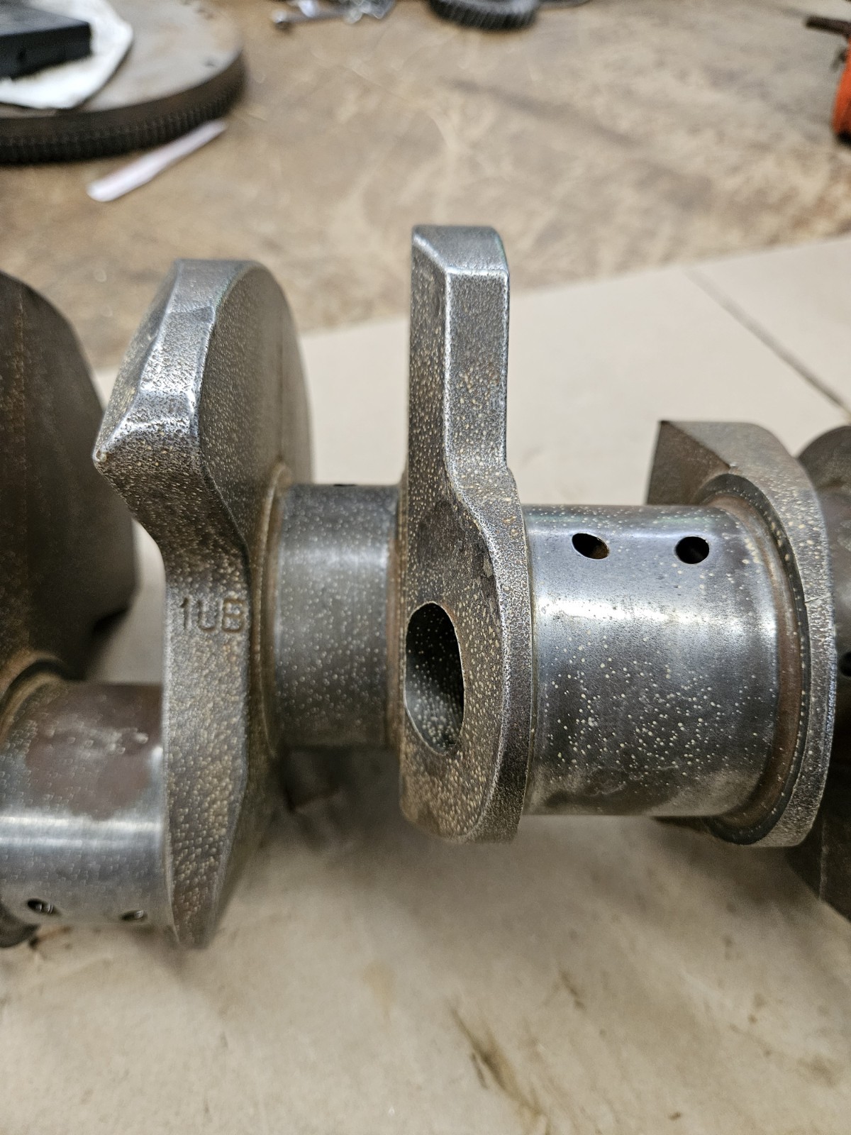 1969 1970 OEM Ford 428 CJ 1UB Cobra Jet Crankshaft 1UB Crank, STANDARD MAIN/ROD