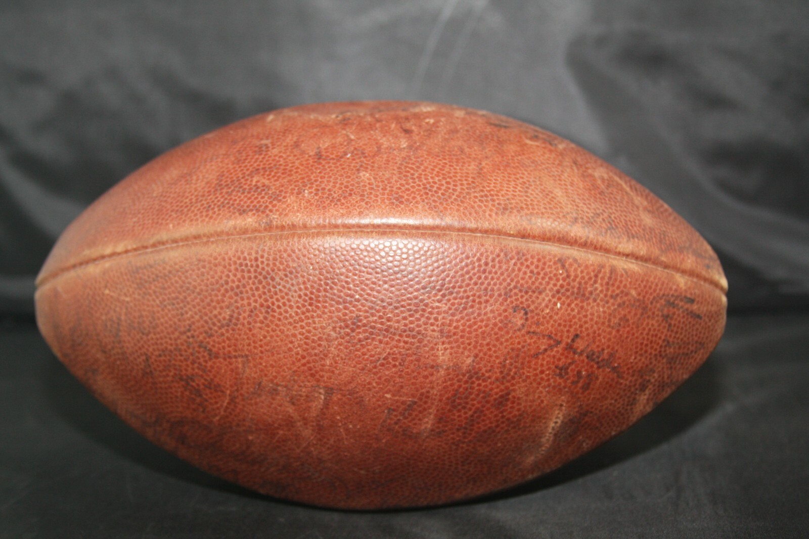 Vtg WILSON Pete Rozelle 1981 BUFFALO BILLS Game Used Team Signed NFL FOOTBALL