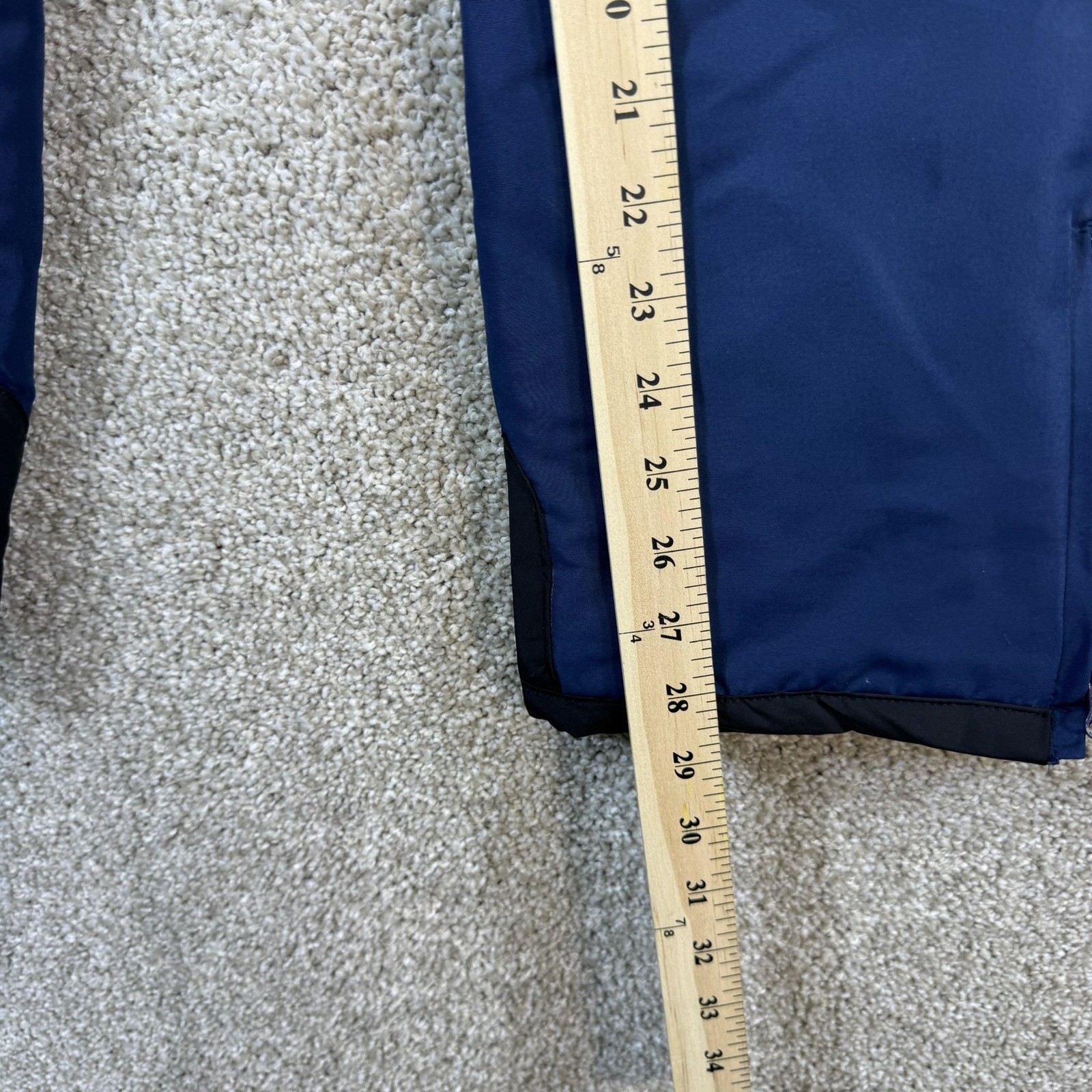 Avalanche Ski Pants Youth XL 16 Navy Blue Insulated Cargo Snow Pants AGP9904
