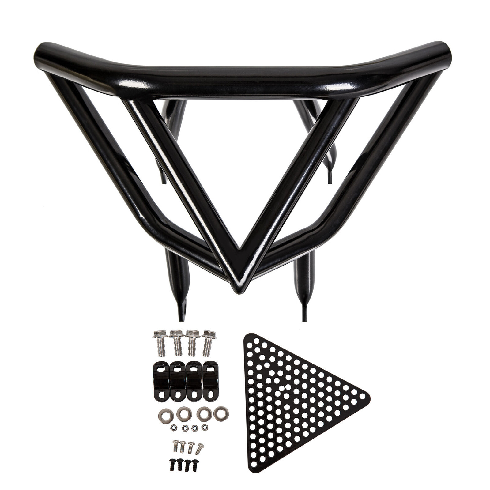 Front Bumper Proctector Aluminum Black For Honda Sportrax 400 TRX400EX 99-08