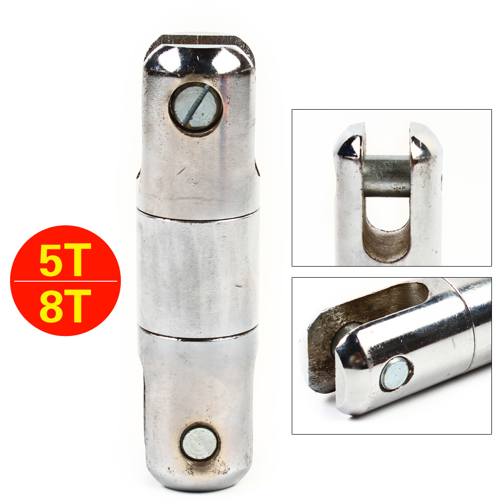 5 Ton Cable Pulling Swivel Wire Line Rope Ball Bearing Swivel, Alloy Steel