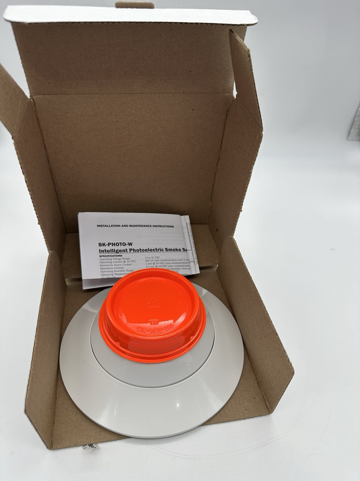 New Honeywell Silent Knight Addressable Photoelectric Smoke Detector(SK-PHOTO-W)