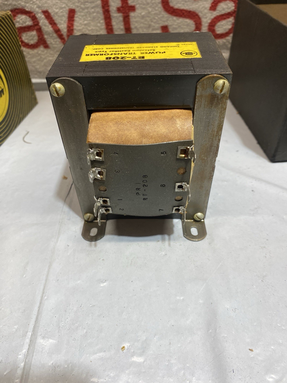 Stancor RT-208 Power Transformer Selenium Rectifier Type