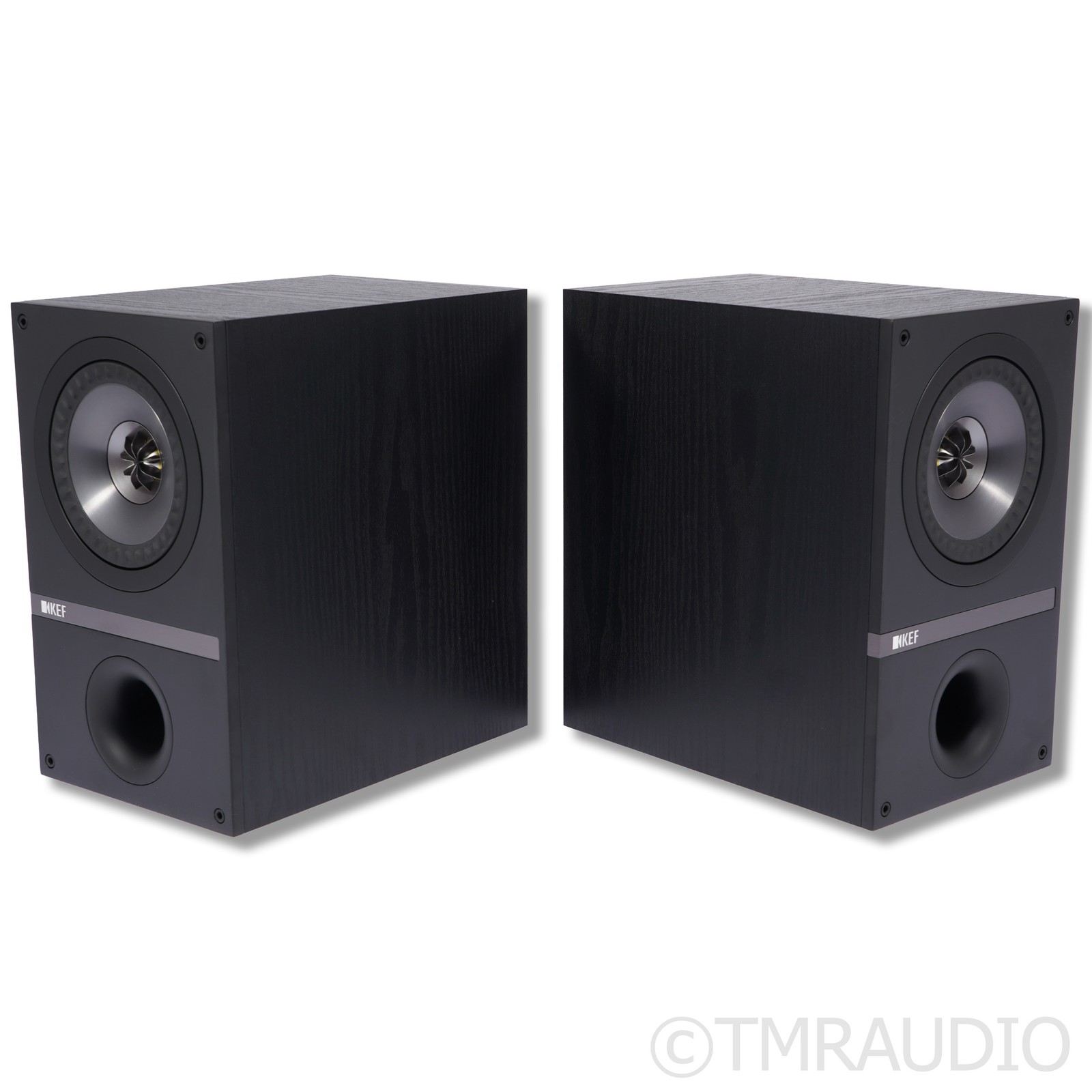 KEF Q100 Bookshelf Speakers; Black Pair
