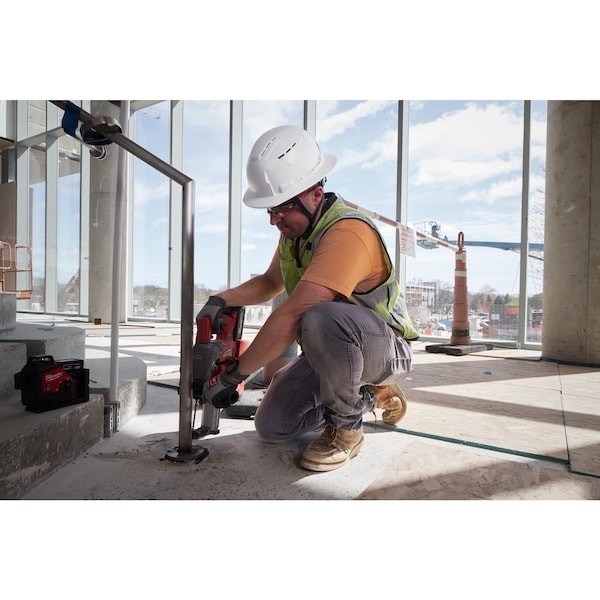 Milwaukee Tool 48-73-1660 Hard Hat, Hdpe, 6 Point Swing Ratchet, Type 2, Class C