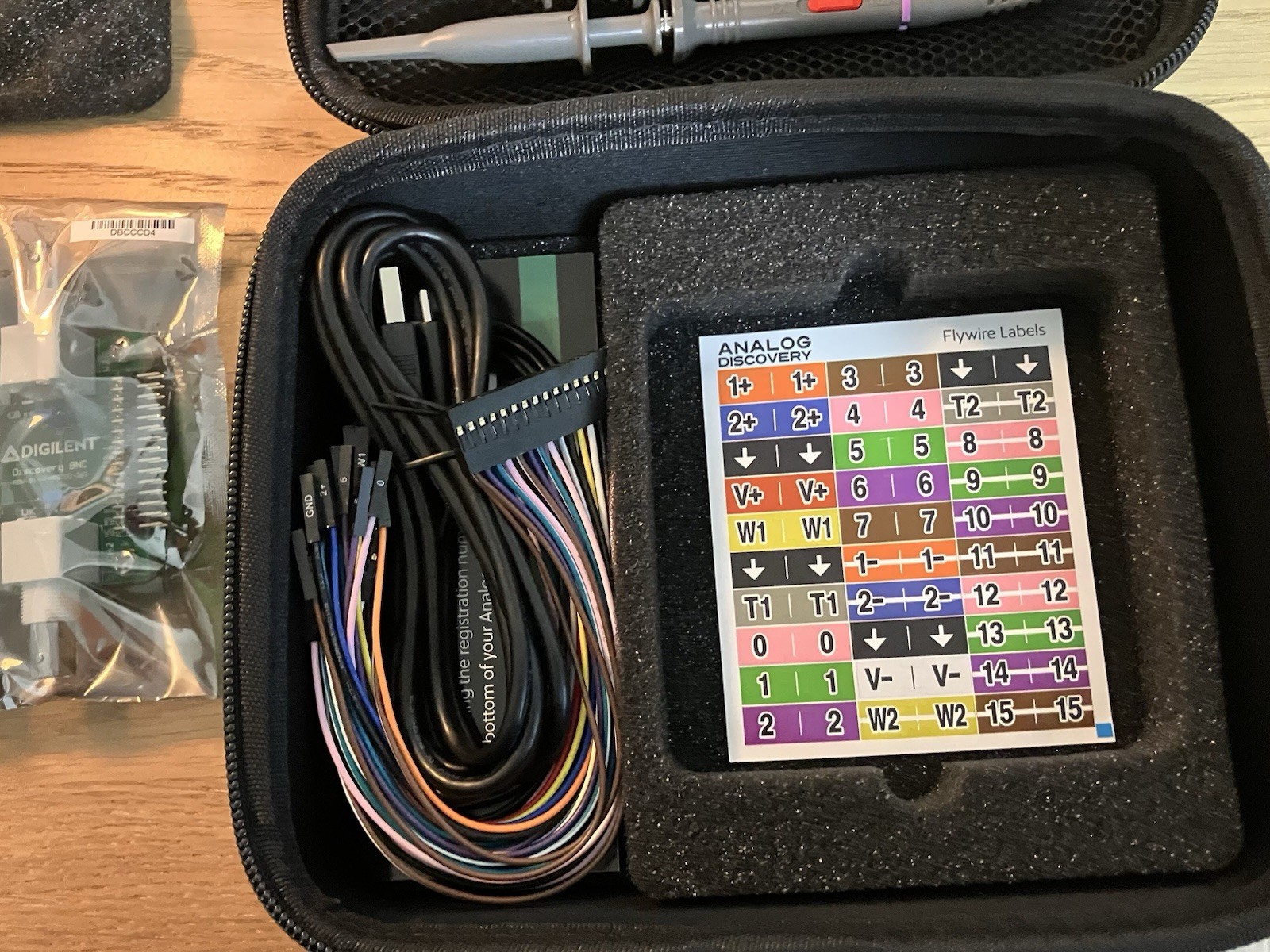 Digilent Analog Discovery 3 USB Oscilloscope, Function Generator, Logic Analyzer