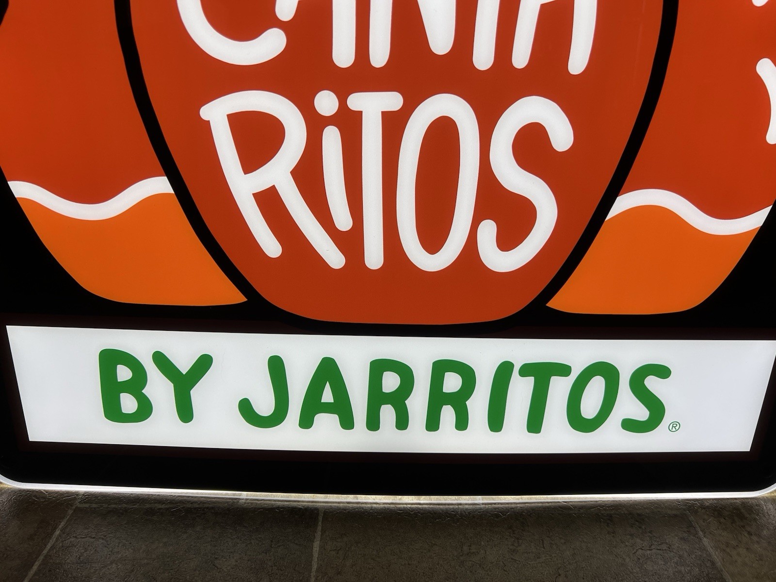 Jarritos Mexican Soda Beverage Canta Ritos Light Up LED Sign Game Room Bar NEW