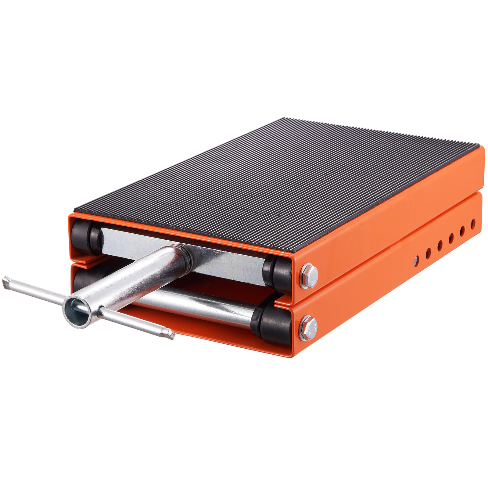 VEVOR Motorcycle Scissor Jack Lift 1100 lbs Wide Deck Hoist Stand for ATVs Bike