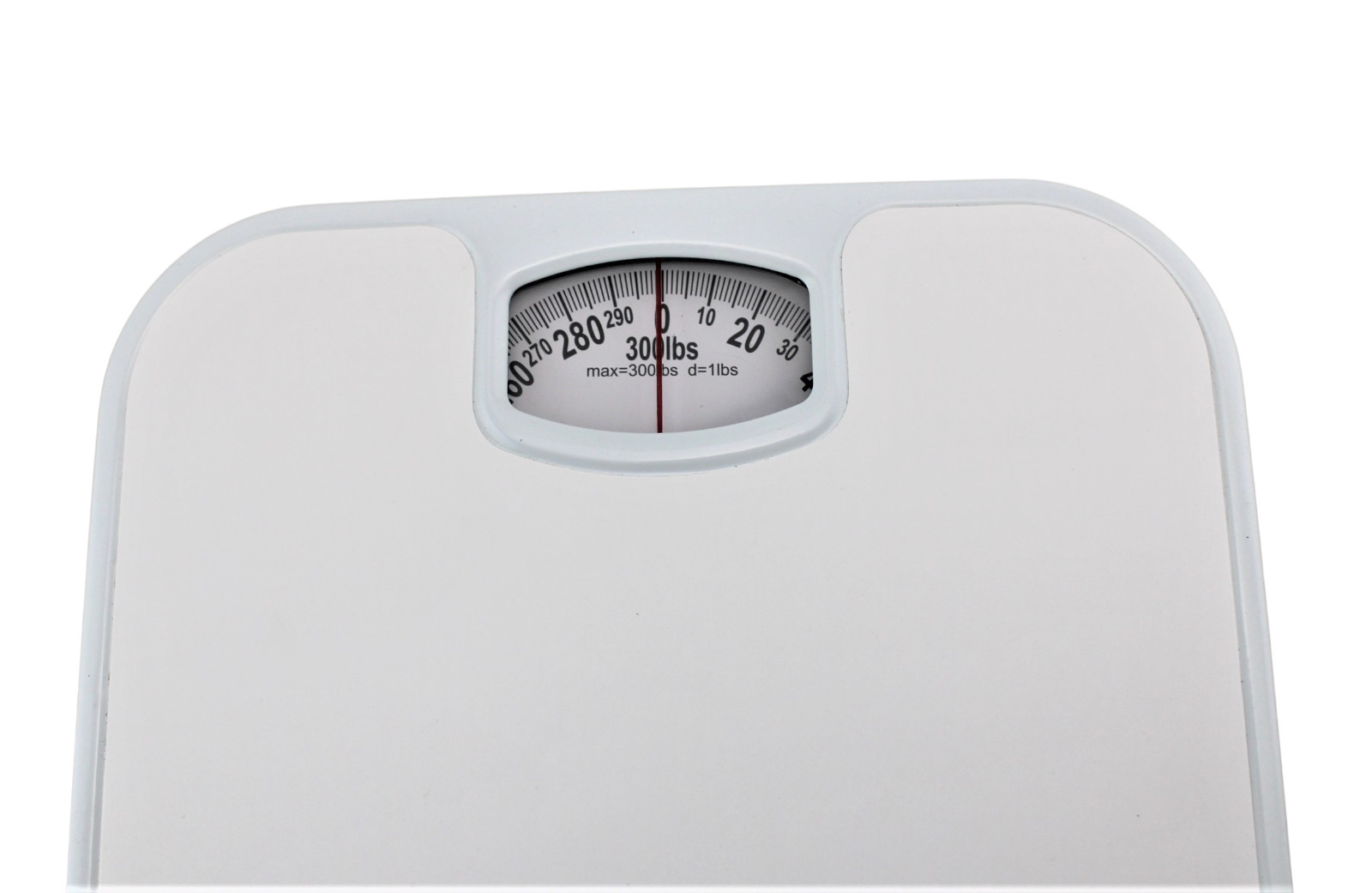 Mechanical Bathroom Scale – 300 lb Analogue Floor Scale, Easy Read Dial, Durable