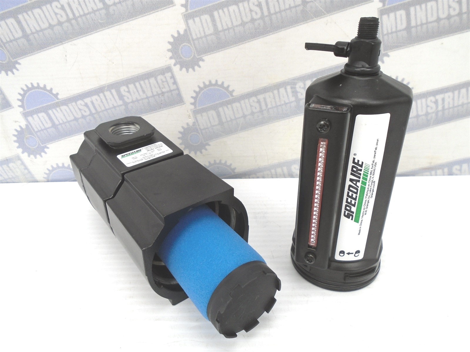 SPEEDAIRE - 4ZL53A - AIR Coalescing OIL FILTER - 250psi, 1/2"NPT, 0.01m, 60 cfm