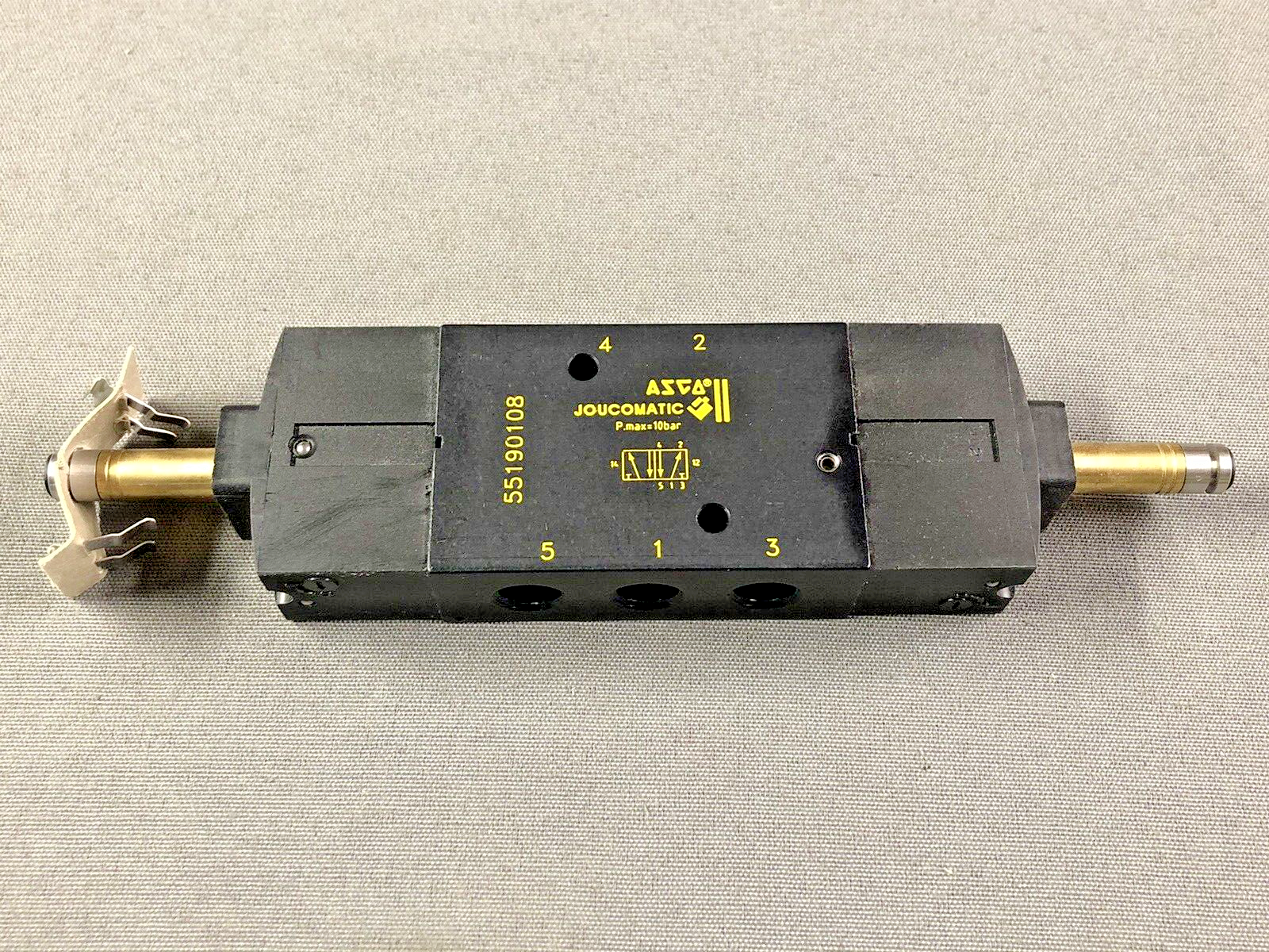 ASCO Joucomatic 55190108 Solenoid Valve 1/4" Port (No Coils)