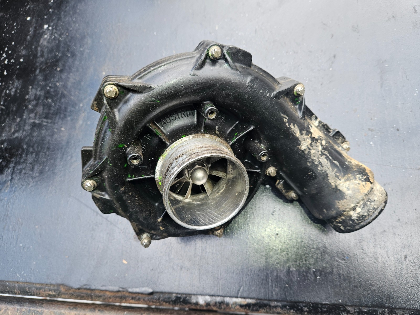 Sea Doo 2009 RXT 255 sc SUPER CHARGER SUPERCHARGER ASSY SPINS SMOOTH