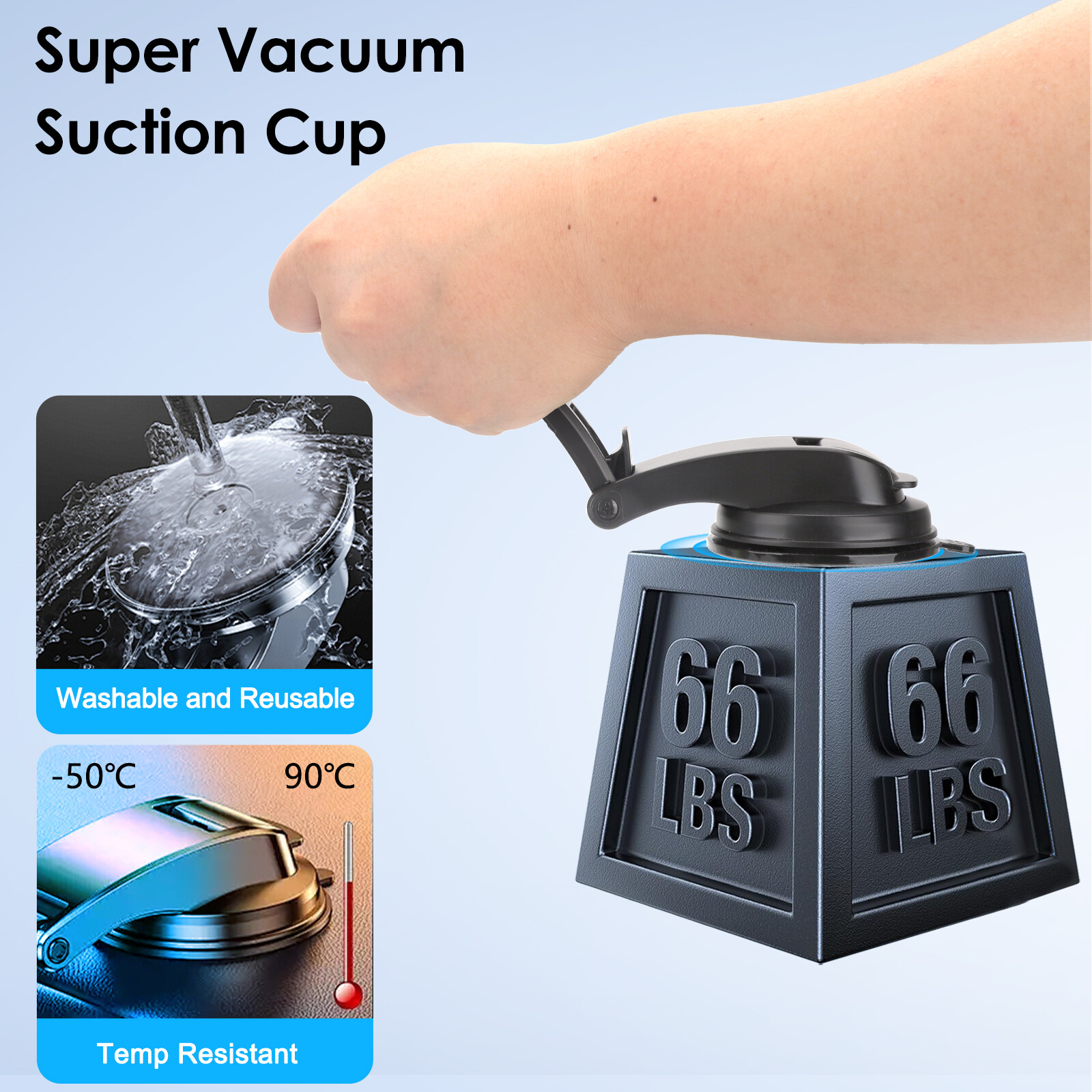 Car Phone Tablet Holder Suction Cup Windshield Dashboard Mount for iPhone iPad