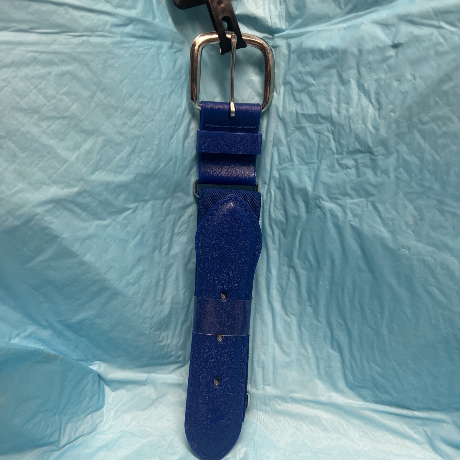 BLUE ~ Adidas Performance Adjustable Baseball Belt Youth Sz~ 18"-32"