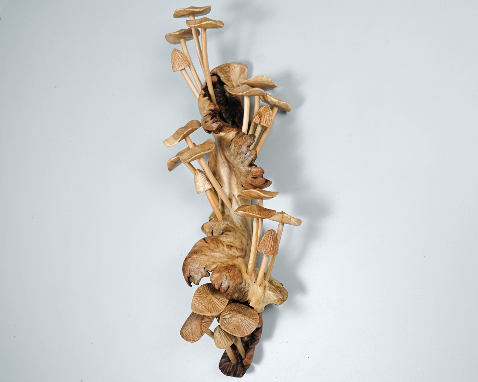 15" Large Mushroom Wall Art, Wall Hanging, Handmade, Statue, Wall Decoration