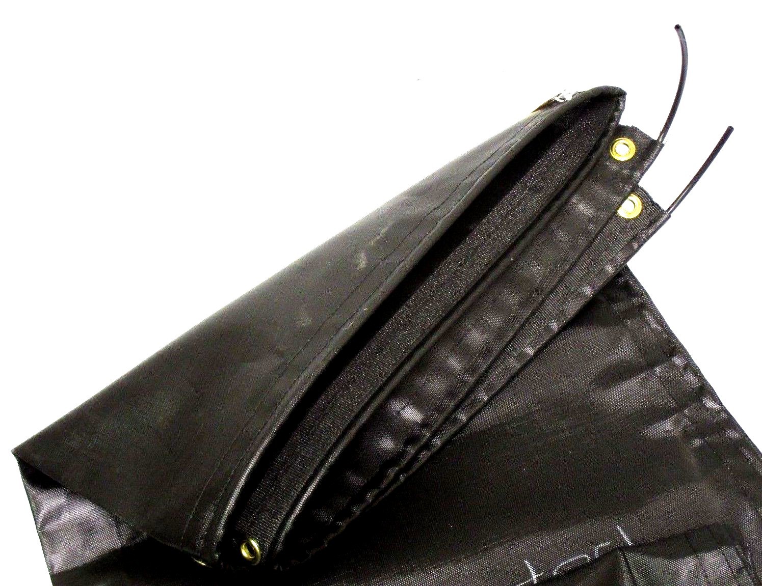 Dump Truck Flip Tarp, Asphalt Lumite, 7'6" x 18' w/mount spline. Quality USTarp!