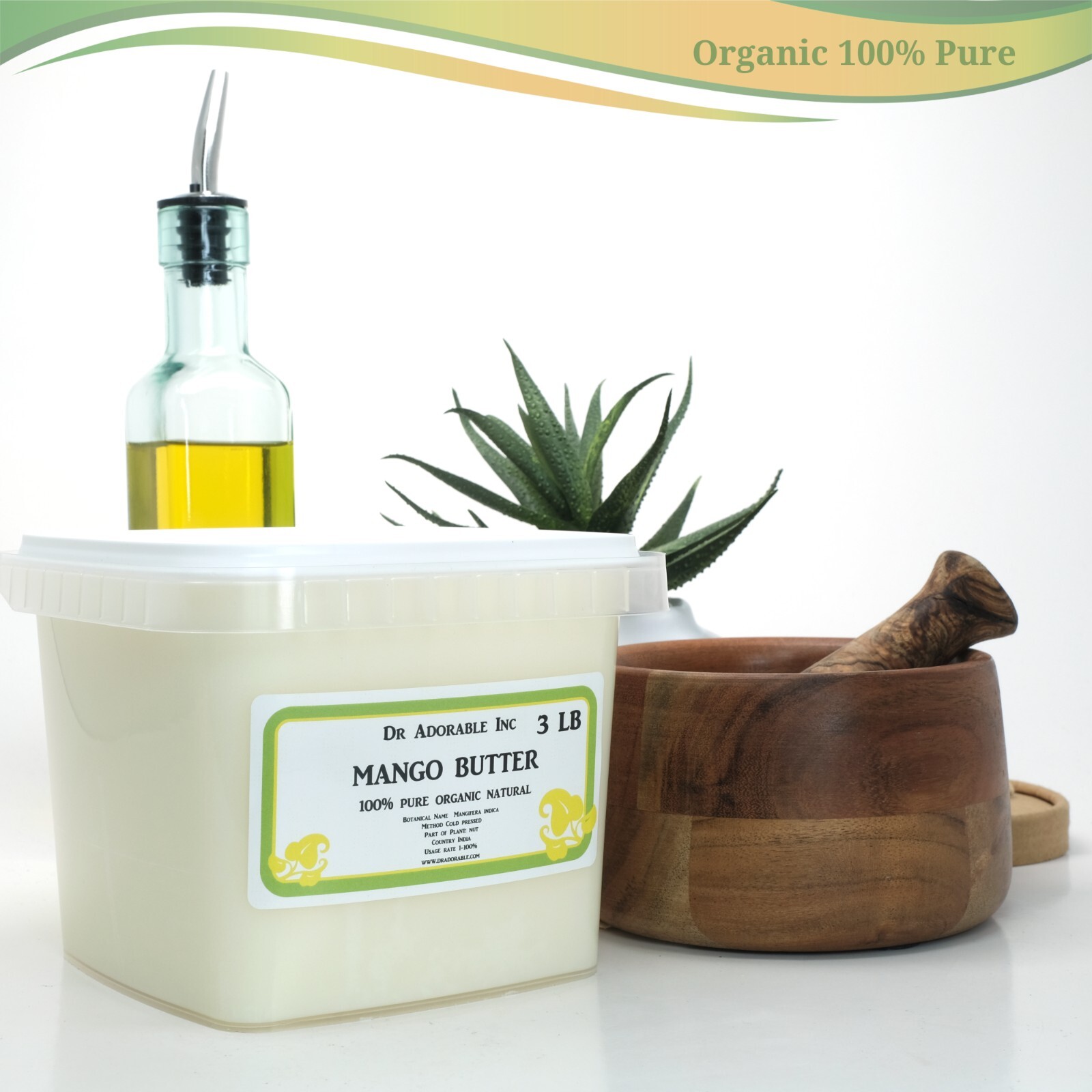 RAW MANGO BUTTER FRESH ORGANIC COLD PRESSED 2 OZ 4 OZ 8 OZ 1 LB 2LB-UP TO 12L