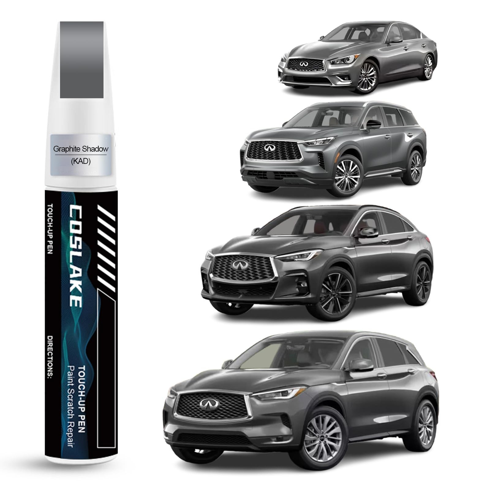 Infiniti Graphite Shadow KAD Touch Up Paint Pen Car Scratch Repair Pro Kit