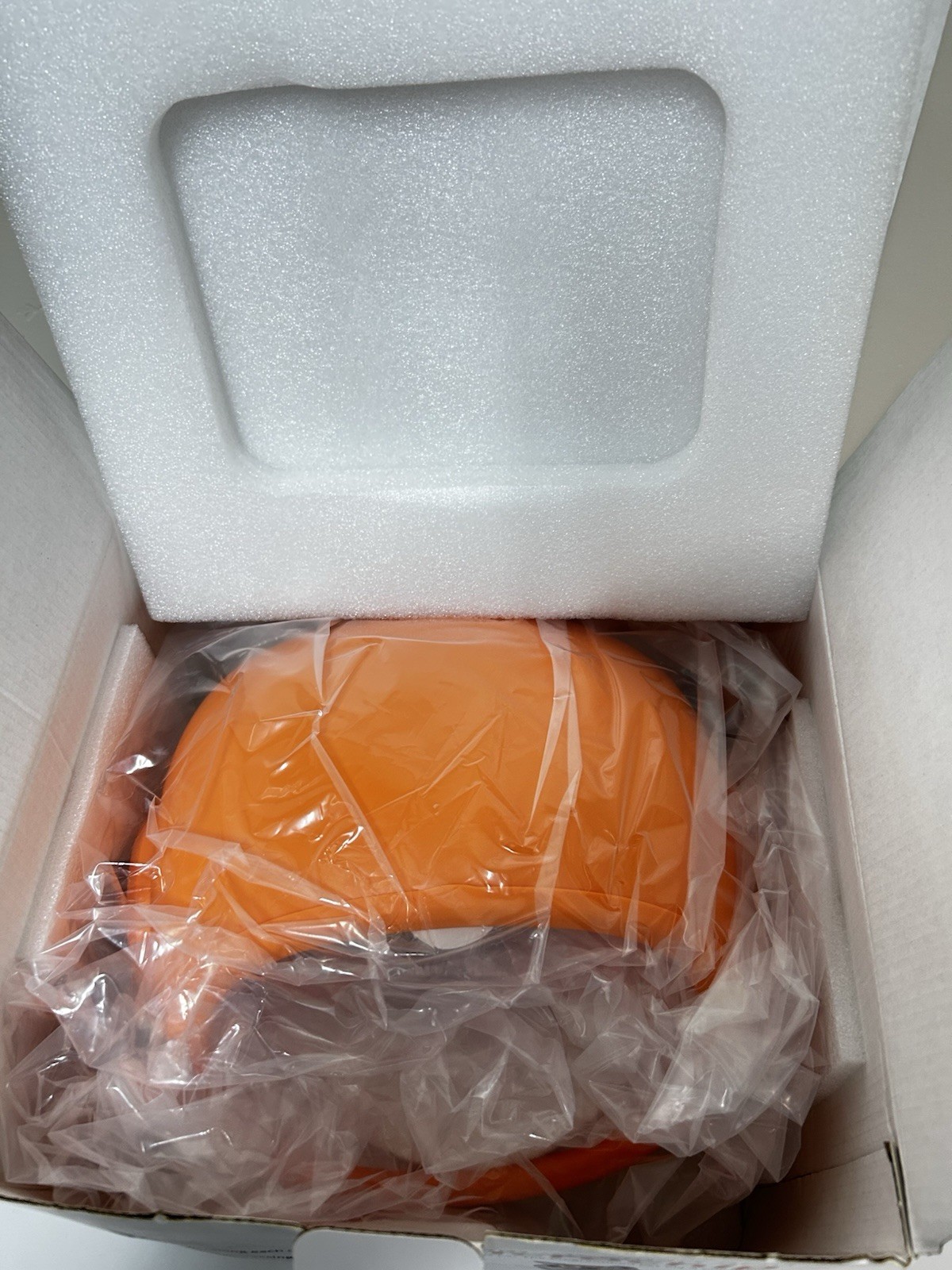 FurBabyFeeder Sphere Automatic Microchip Pet Feeder Locking Doors Orange NOB