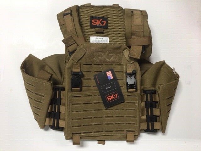 SK7 KOURASS TACTICAL MAGNETIC PLATE CARRIER