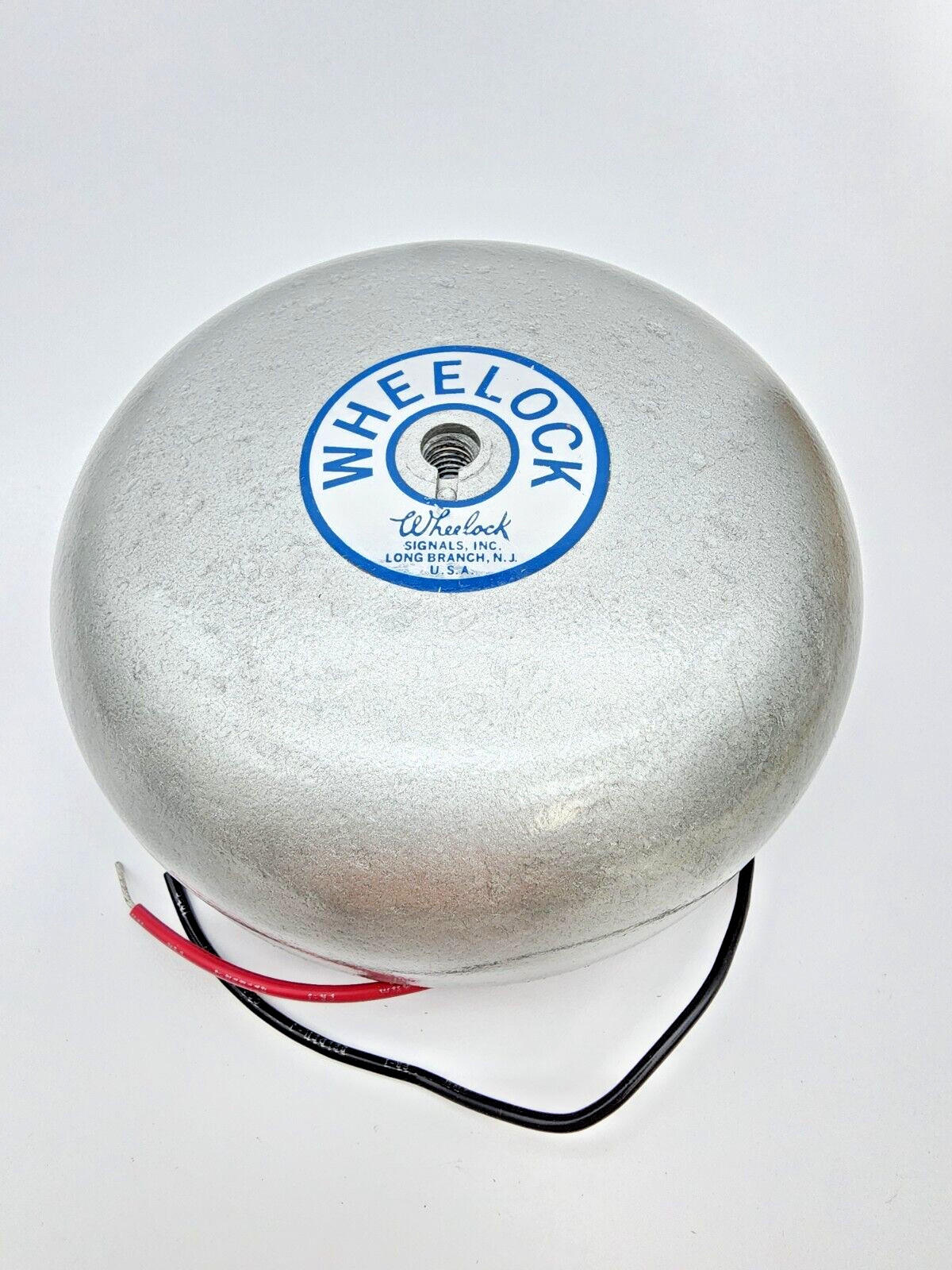 Brand New-Old Stock from 1975 Wheelock Signals Inc. Silver 6" Modular Alarm Bell