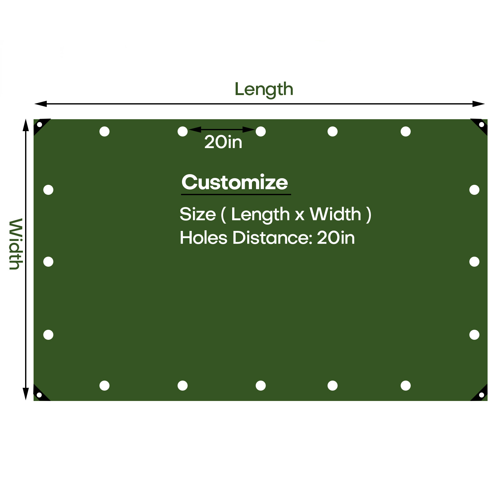 Canvas Tarps 16oz heavy Duty Multipurpose Tarpaulin Cover F Roof Patio Pool Boat