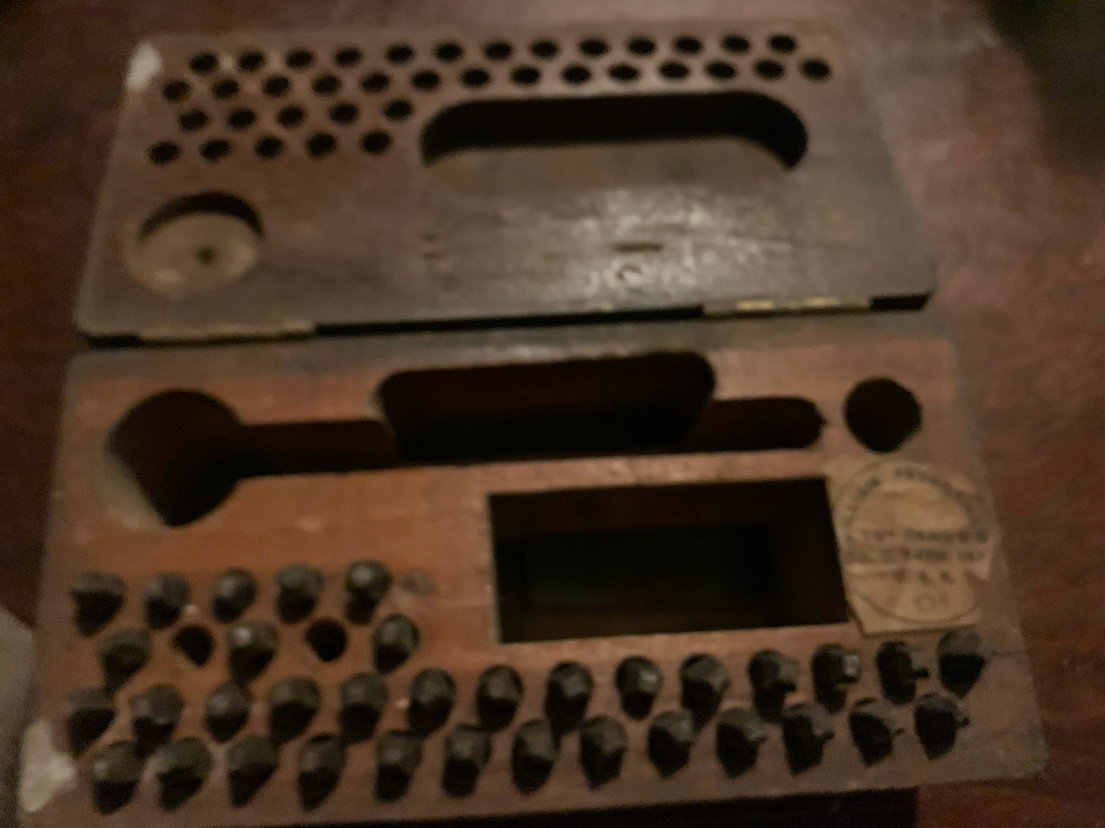 Ww1 Dog Tag And Metal Marker U.S.