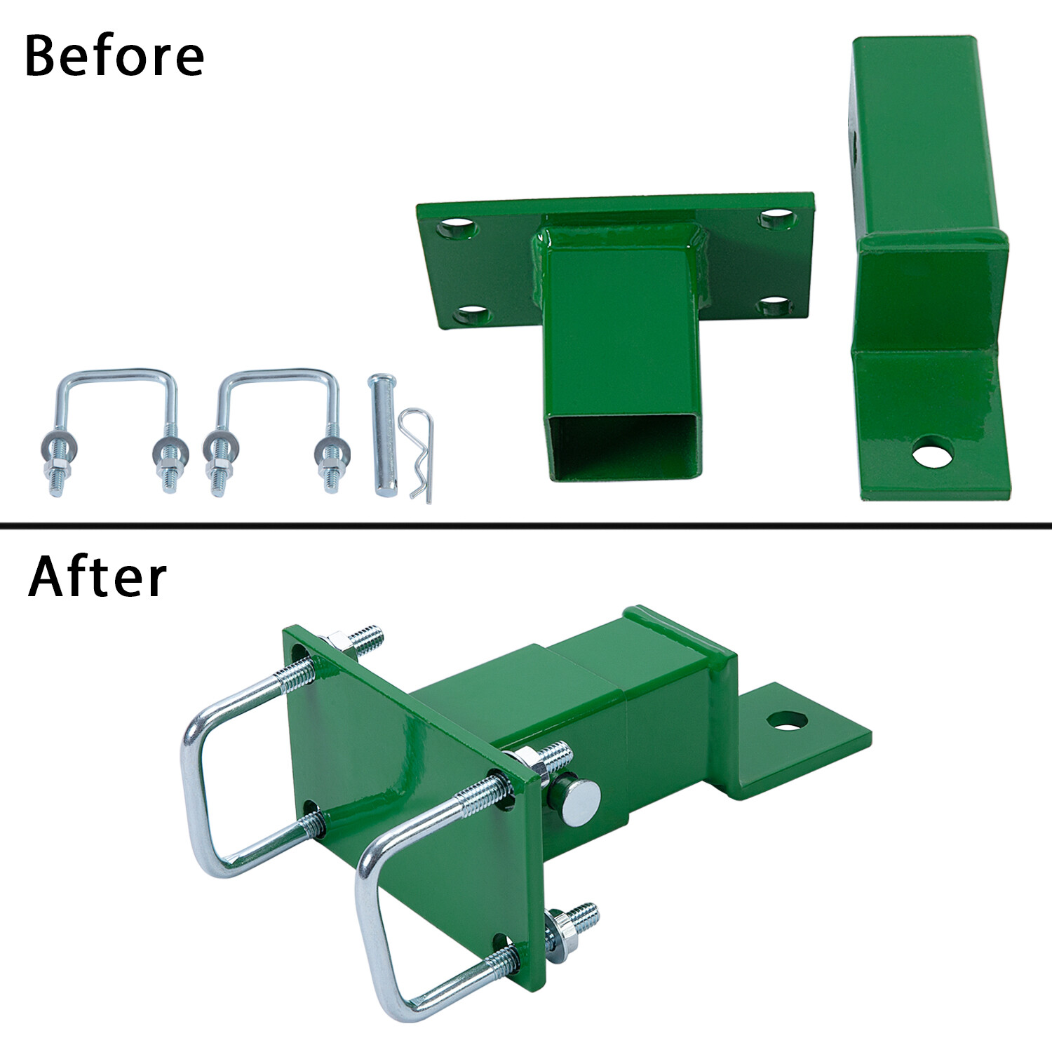 Rear Gas Lawn Mower Hitch For John Deere Z225 Z245 Z445 Z425 Z465 Zero Turn