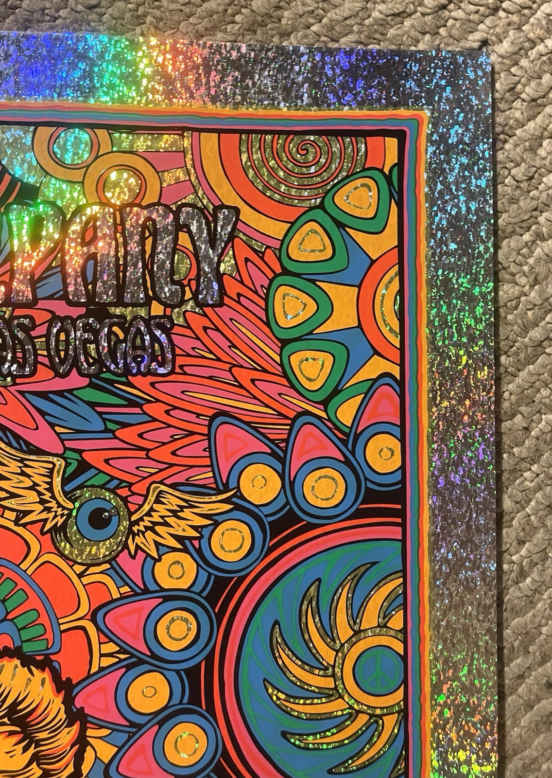 Dead And Company FOIL POSTER 4/19/25 Sphere Las Vegas #/350 TODD SLATER Grateful