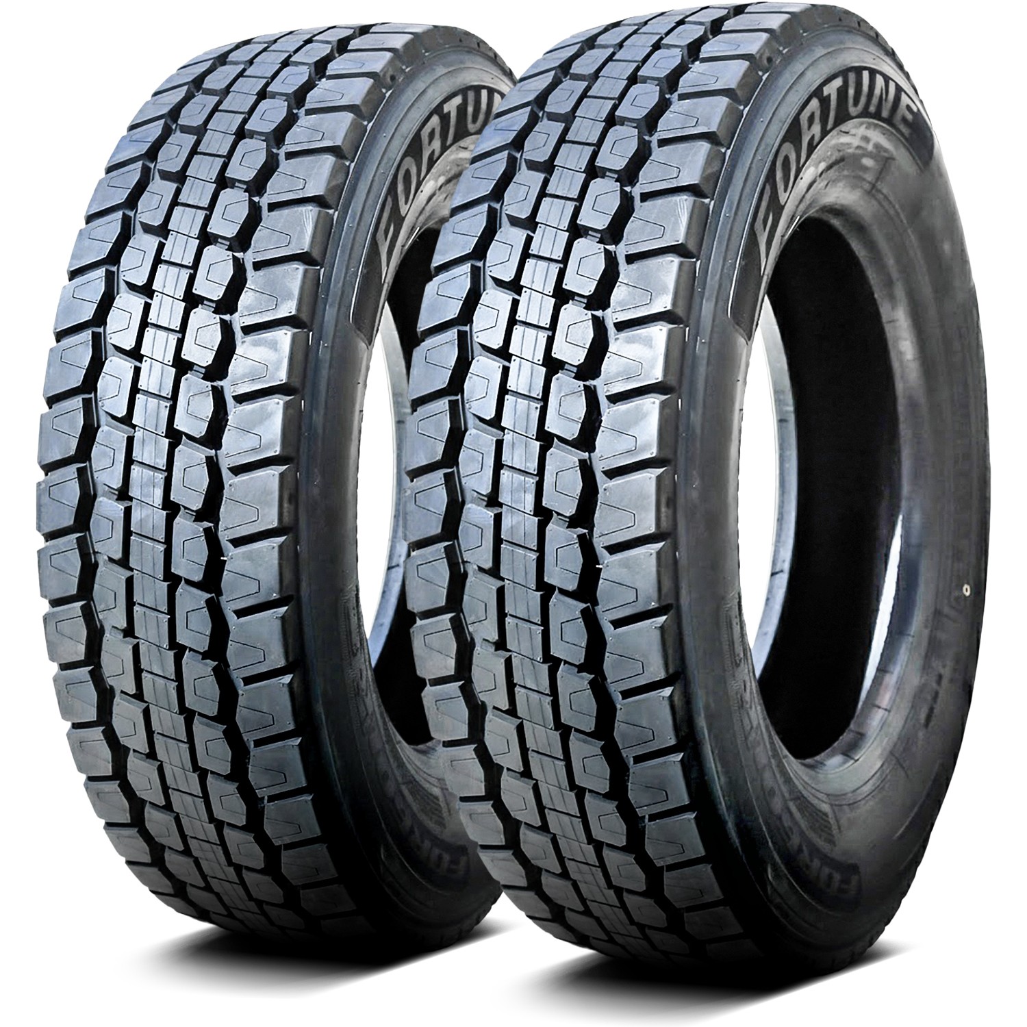 4 Tires Fortune FDR601 ET 225/70R19.5 Load G 14 Ply Drive Commercial