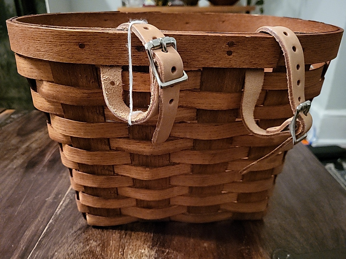 Detroit Bikes Large Front Handlebar Bicycle Walker Basket Honey Peterboro - Ash