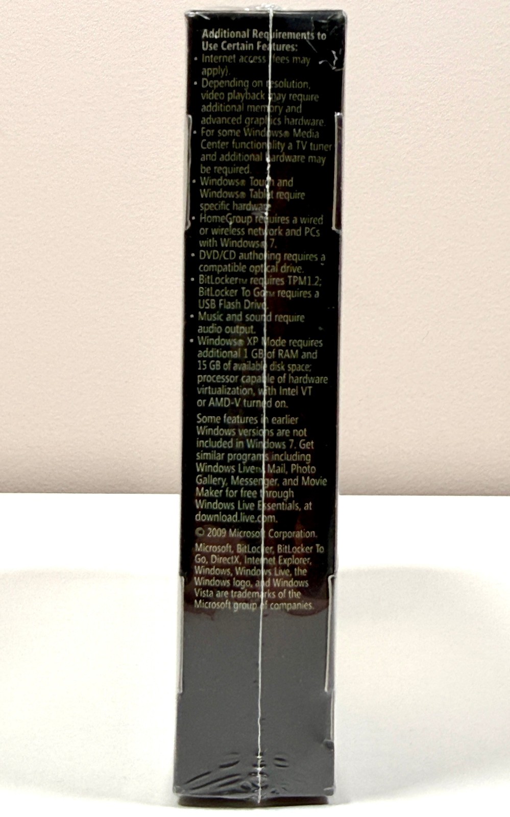 Microsoft Windows 7 Ultimate 32/64 Bit DVD Full Retail Version NEW Sealed Box