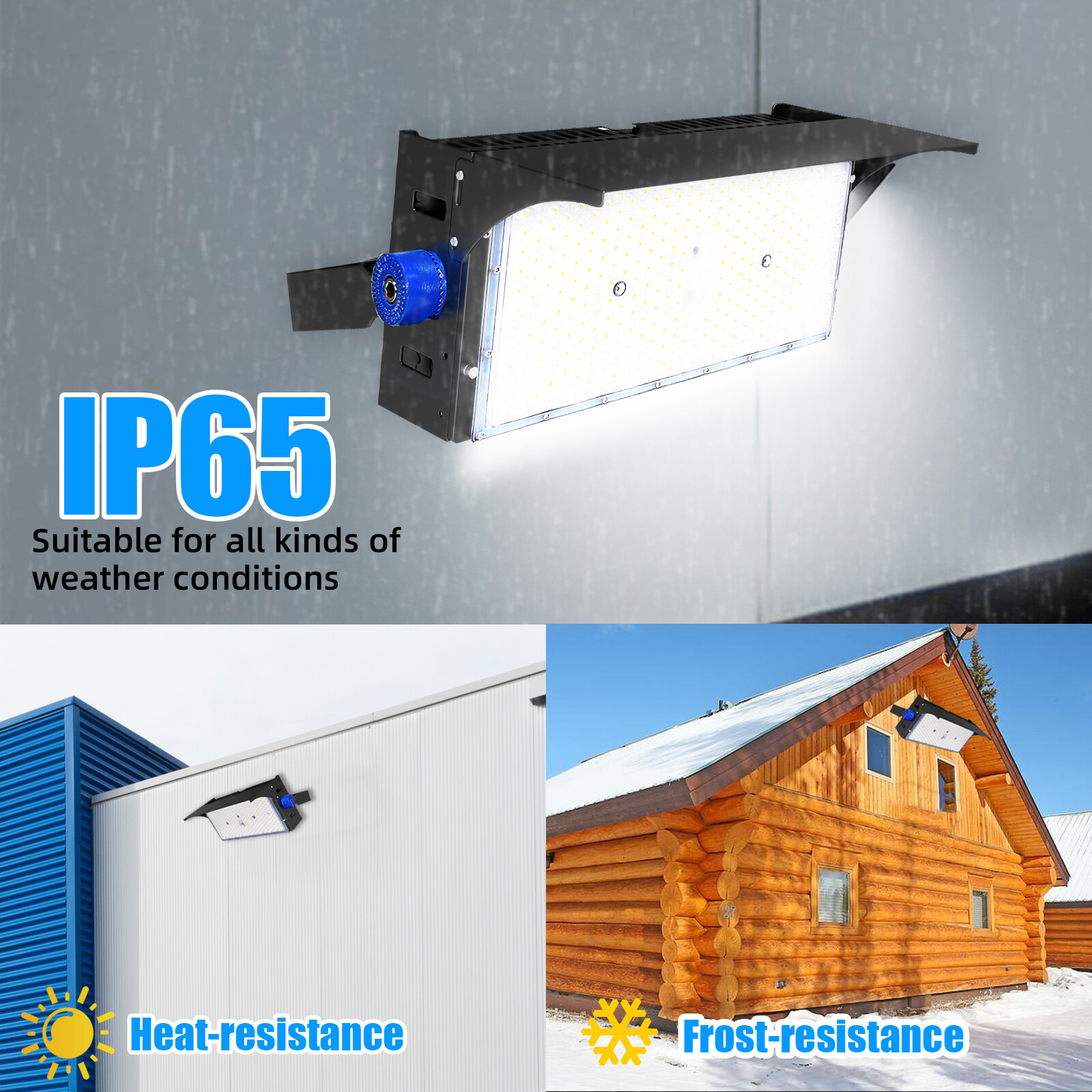 Led Stadium Flood Lights Outdoor 1500W Equivalent Super Bright Commercial Lights