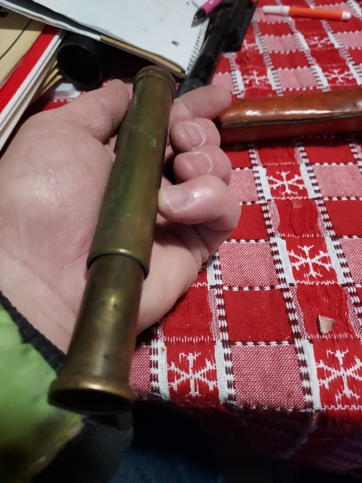 KUKER-RANKEN hand held all brass sight level,scope pat: 1741422 working Antique