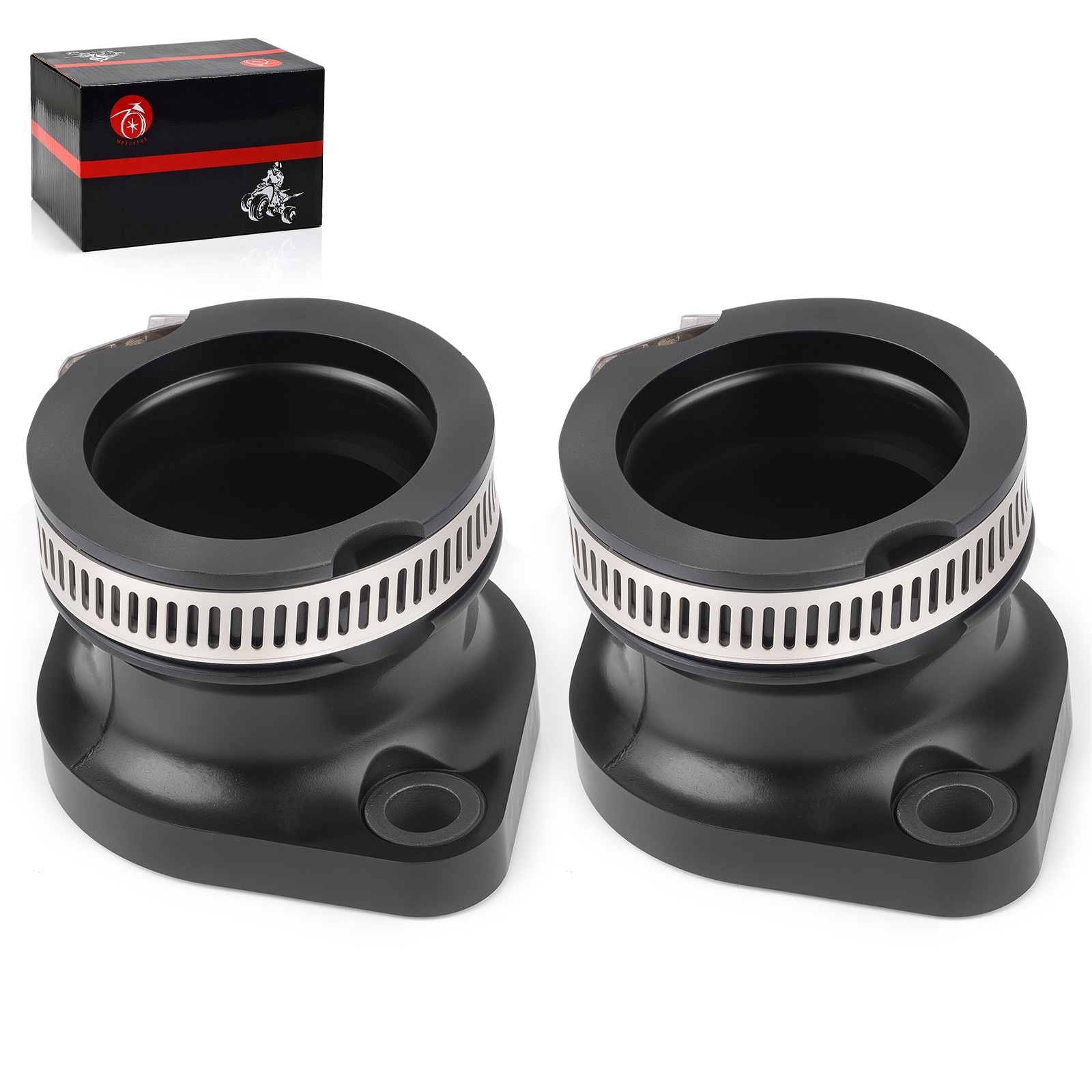 2X Intake Manifold Boot For Polaris Indy 500 1998-2000 Classic 1993-1998 3084325
