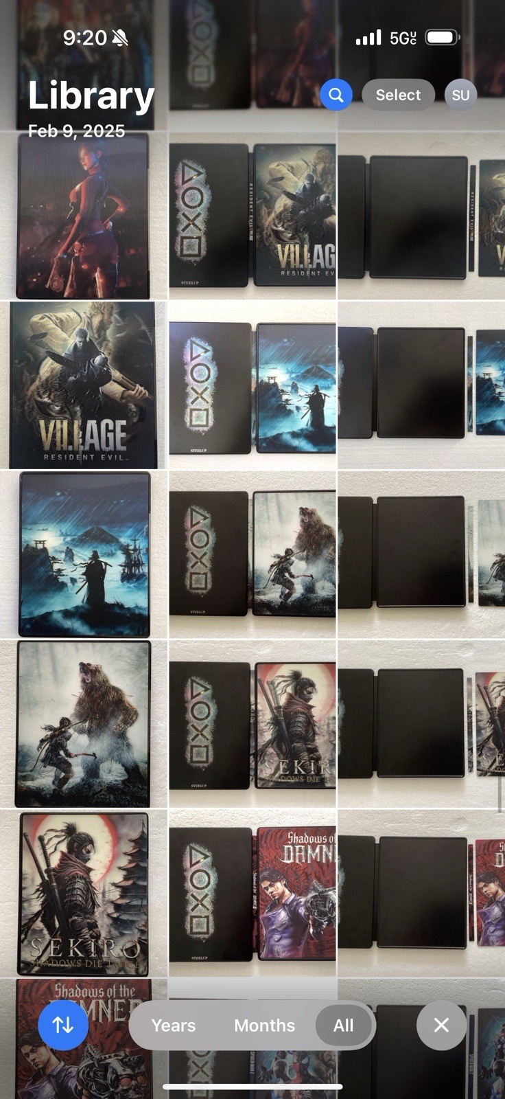Bundle Of 5 Custom Made Steelbook Cases ( Pick any Of 5 Items) PS4/PS5/Xbox/NS