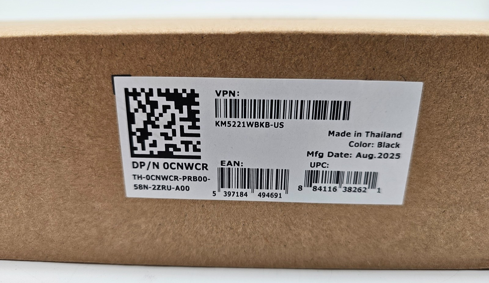 LOT OF 3 Dell KM5221WBKB-US color: Black - NEW Open box