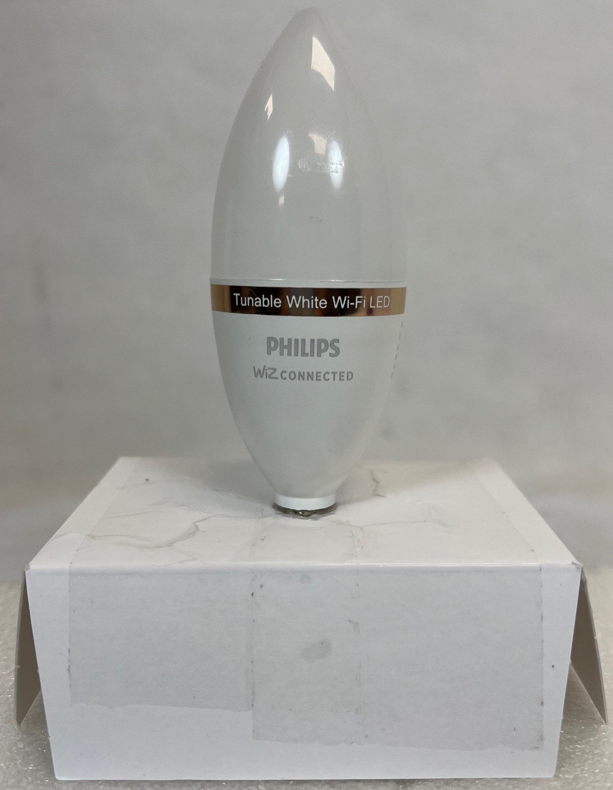 Lot of 3 -Philips Wiz 40W Tunable White Wi-Fi LED Bulb E12 -FREE S/H