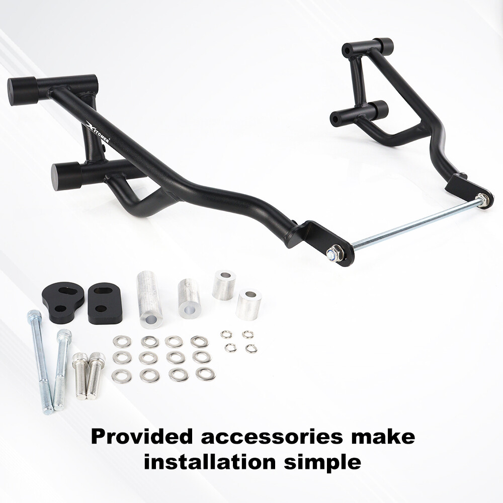 Fit For Kawasaki Ninja 500 2024-2025 Stunt Engine Guard Crash Bars Crash Cage