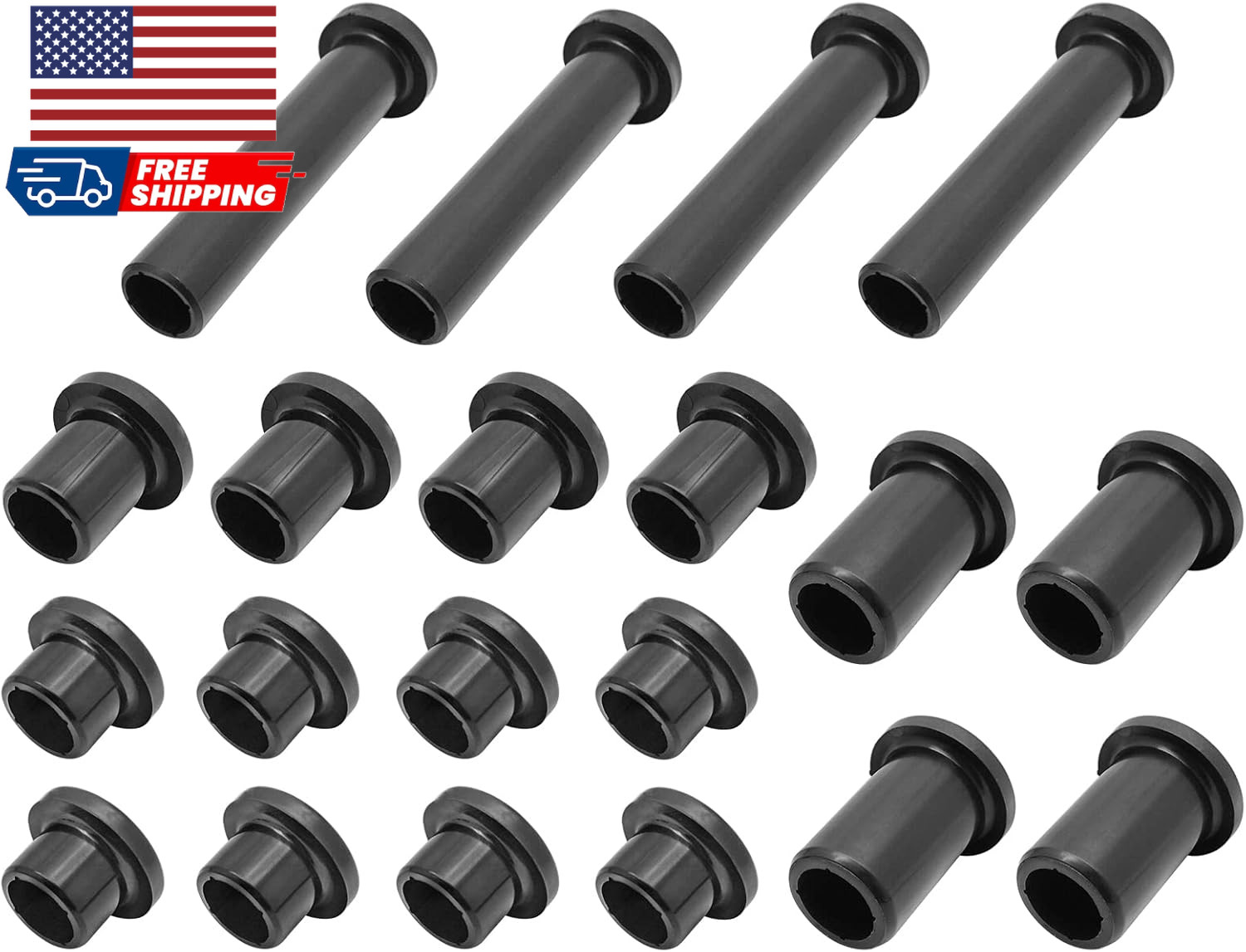 Rear A-Arm Bushing Rebuild Kit 2 Side for Polaris Sportsman 1000 850 550 2010